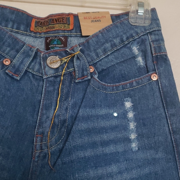 Flared Jeans with Colored Sequins - Picture 4 of 8